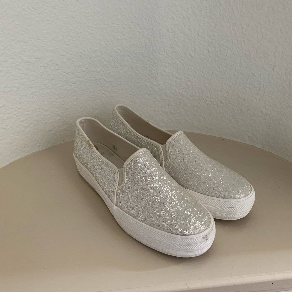 Keds Kate Spade Bridal Triple Decker Glitter